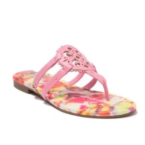 SAM EDELMAN Clara Sandal Flop Flop Flamingo Pink 9.5